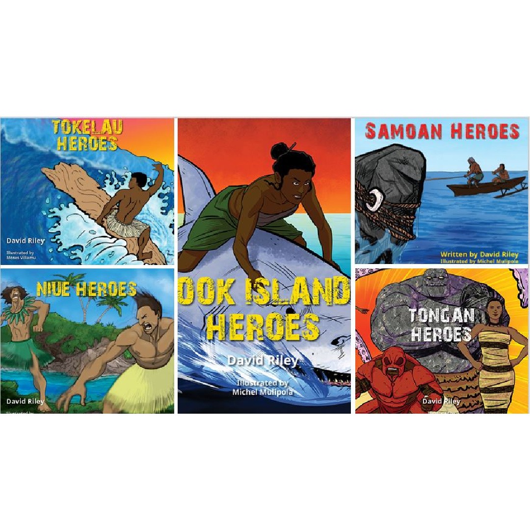 Pasifika Heroes Set by David RileyPasifika Heroes Set by David Riley